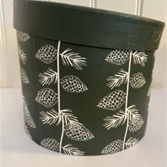 Noble Lined hat box large