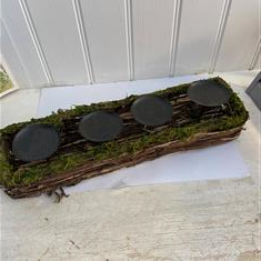 Mossy Trail 4 x Candle Holder