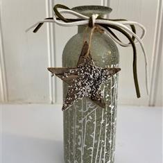Crystal Bottle Vase Medium
